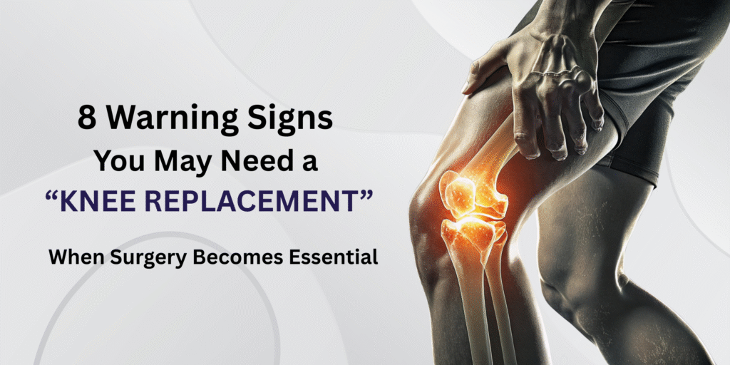 8 Warning Signs You May Need a Knee Replacement