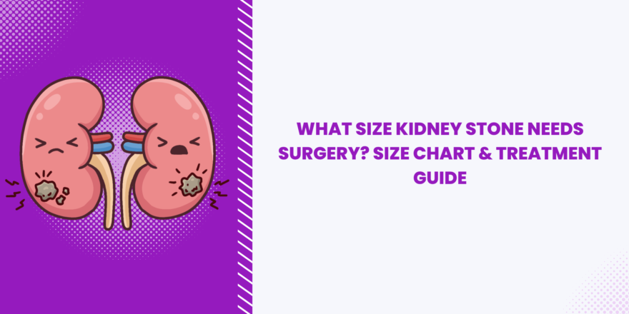 What Size Kidney Stone Needs Surgery? Size Chart & Treatment Guide