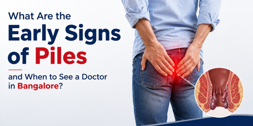 early signs of piles