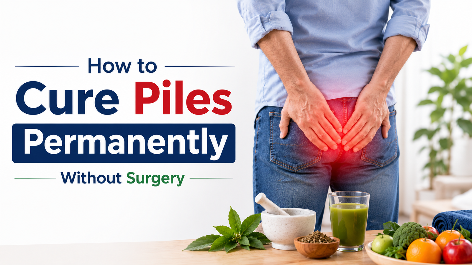 how to cure piles permanently