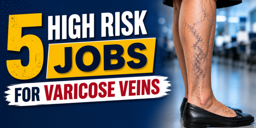 5 High Risk Jobs for Varicose Veins